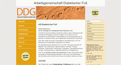 Desktop Screenshot of ag-fuss-ddg.de
